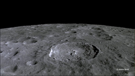 Jackson Crater, imaged by KAGUYA's high-definition camera