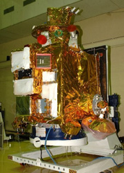 India's lunar explorer, Chandrayaan-1 (courtesy: ISRO)