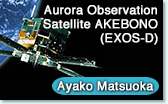 Ayako Matsuoka  Aurora Observation Satellite AKEBONO (EXOS-D)