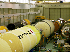 H-IIA and H-IIB rockets in parallel production