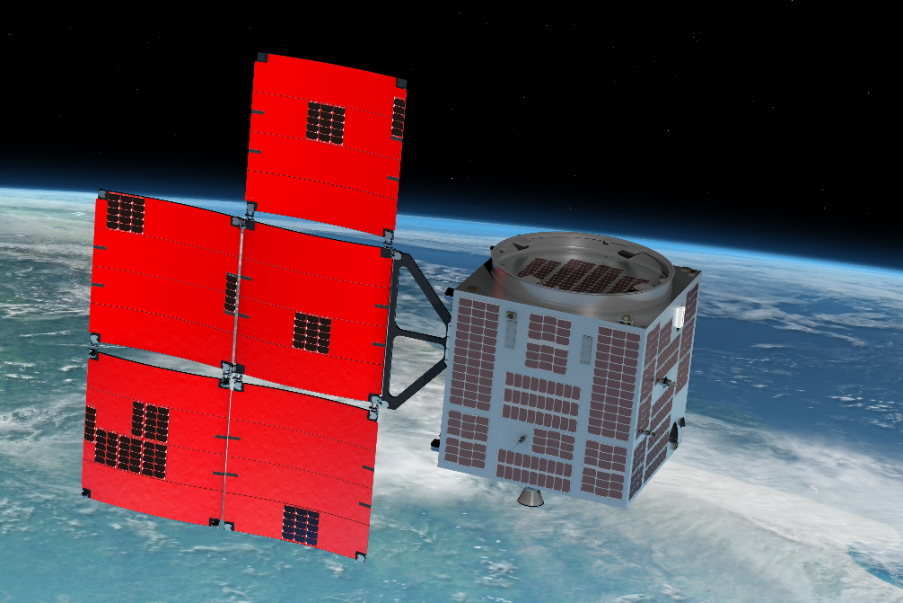 On-orbit RAPIS-1 configuration (Illustrative image)
