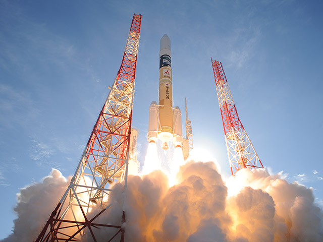 Successful Launch, H-IIA Launch Vehicle No. 37 Encapsulating SHIKISAI and TSUBAME