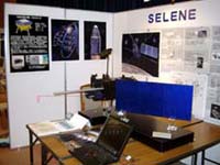 The exhibition corner of the SELENE project